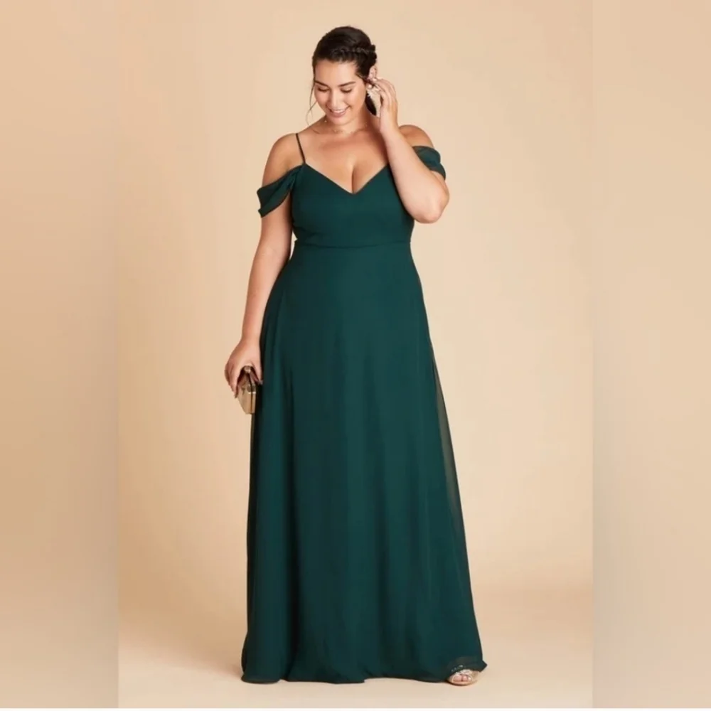 Emerald Green Sleeveless Backless Gown NWT 2x